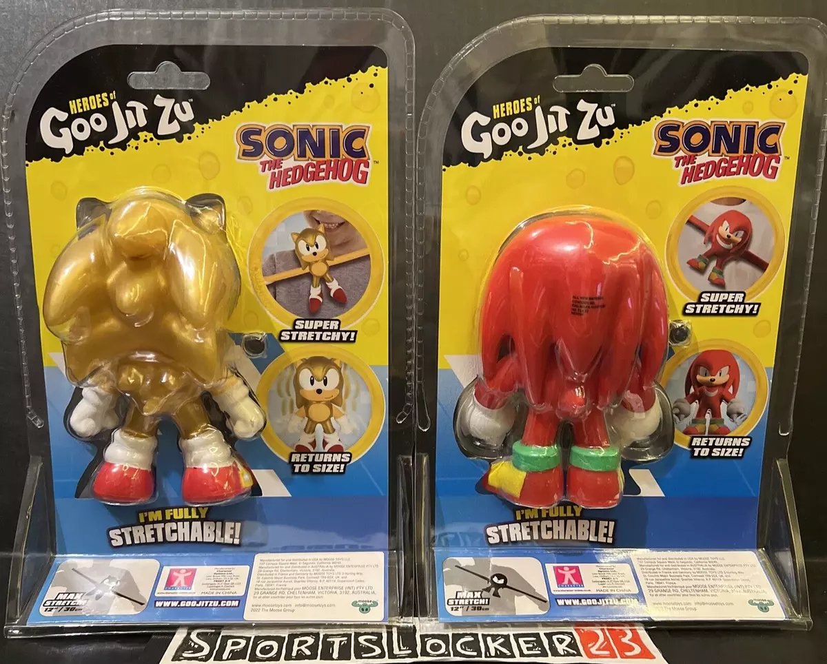 Boneco Sonic Clássico Goo Jit Zu Knuckles