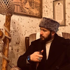 Caucasus Hat - Grey Sheepskin - Turkish Papakha - Handmade Leather - Kalpak Hat