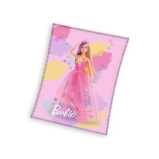 Barbie Dreamtopia Blanket Soft Fleece Sofa Throw Childrens Bedding 130cm x 170cm