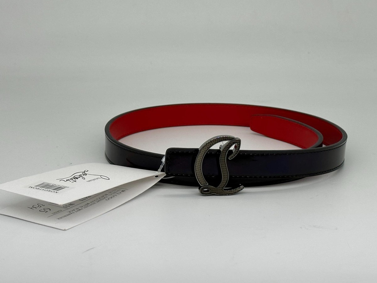 Christian Louboutin Women CL Logo Buckle Psychic Patent