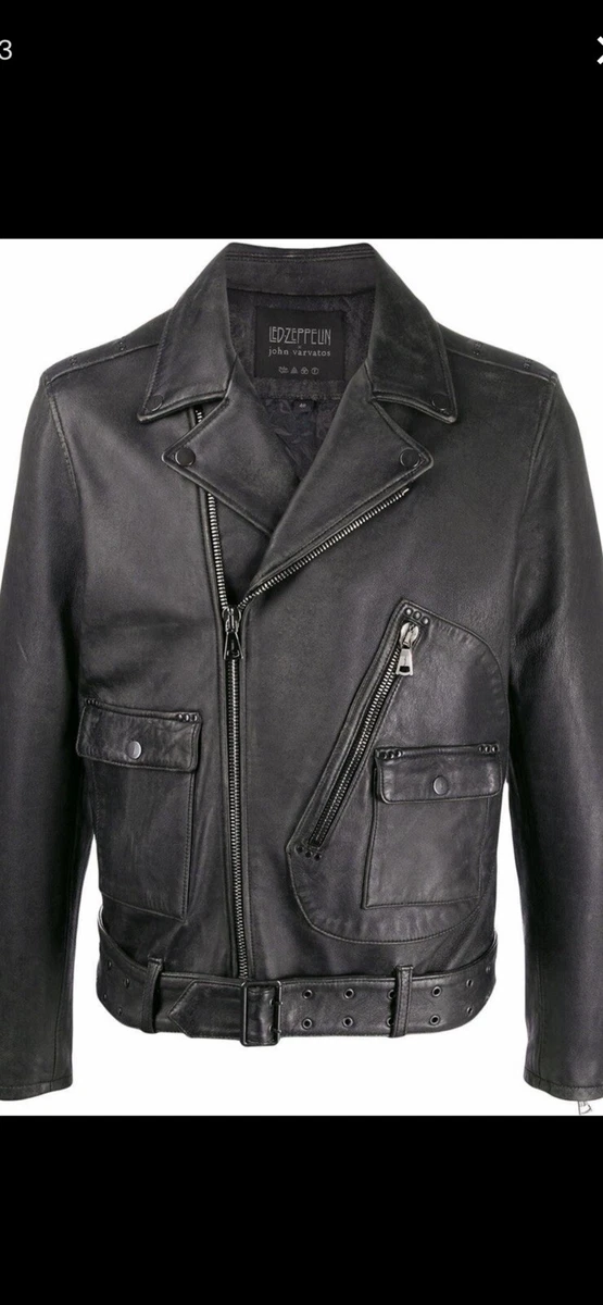 Led zeppelin top leather jacket