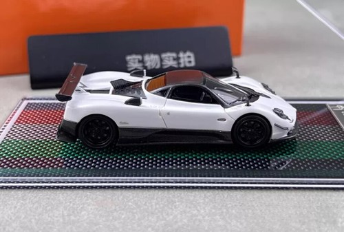 U2 1:64 White Zonda Tricolore Racing Sports Model Diecast Resin Car - Picture 3 of 10