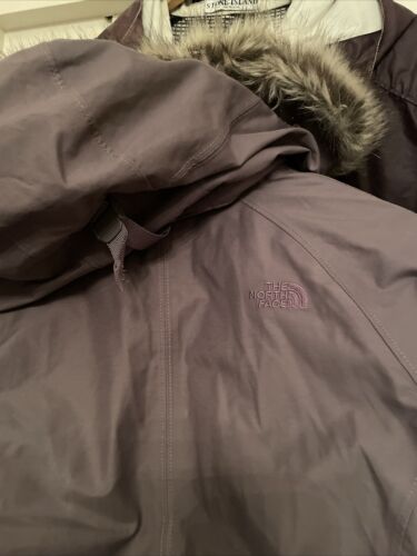 Womens The North Face Arctic Parka Coat Hooded Dryvent Waterproof Down Medium - Picture 3 of 20
