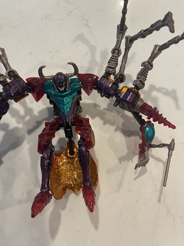 1997 TRANSFORMERS BEAST WARS SCAVENGER TRANSMETALS INFERNO LOOSE INCOMPLETE! L27 - Picture 5 of 11