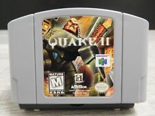 Authentic Quake II Nintendo 64 N64 1999 Video Game w/ Manual
