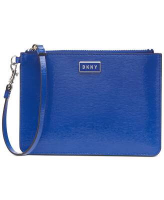 DKNY Gigi Leather Wristlet