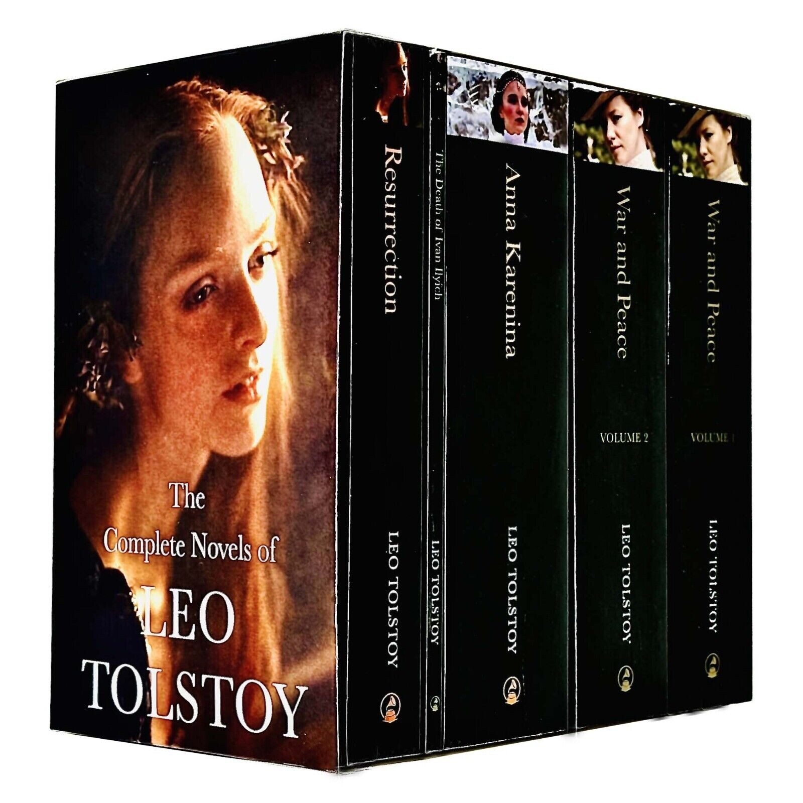 The Complete Novels of Leo Tolstoy Classic Stories 5 Books Collection Box Set