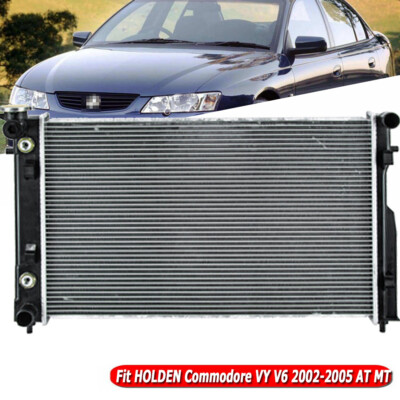 Vy Commodore Radiator Premium Radiator for HOLDEN Commodore VY V6 Auto & Manual 9/2002-3/2005 ...