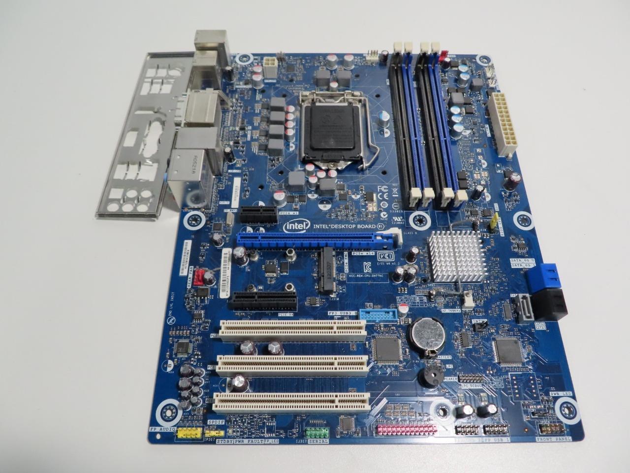 INTEL DESKTOP MOTHERBOARD DH77KC LGA1155 W/IO SHIELD | eBay