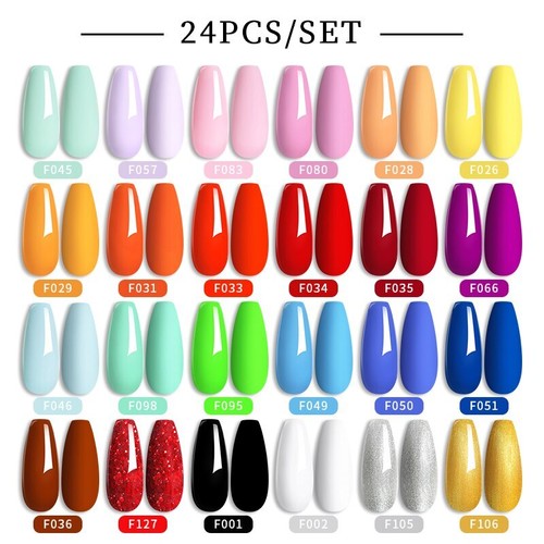 20/24PCS Smalto Gel Termico Set 3 Strati Temperatura Smalto Cambia Colore - Foto 21 di 90