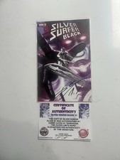 Silver Surfer Black #1 Ryan Brown Variant Signed Comic w/ COA Marvel 2019