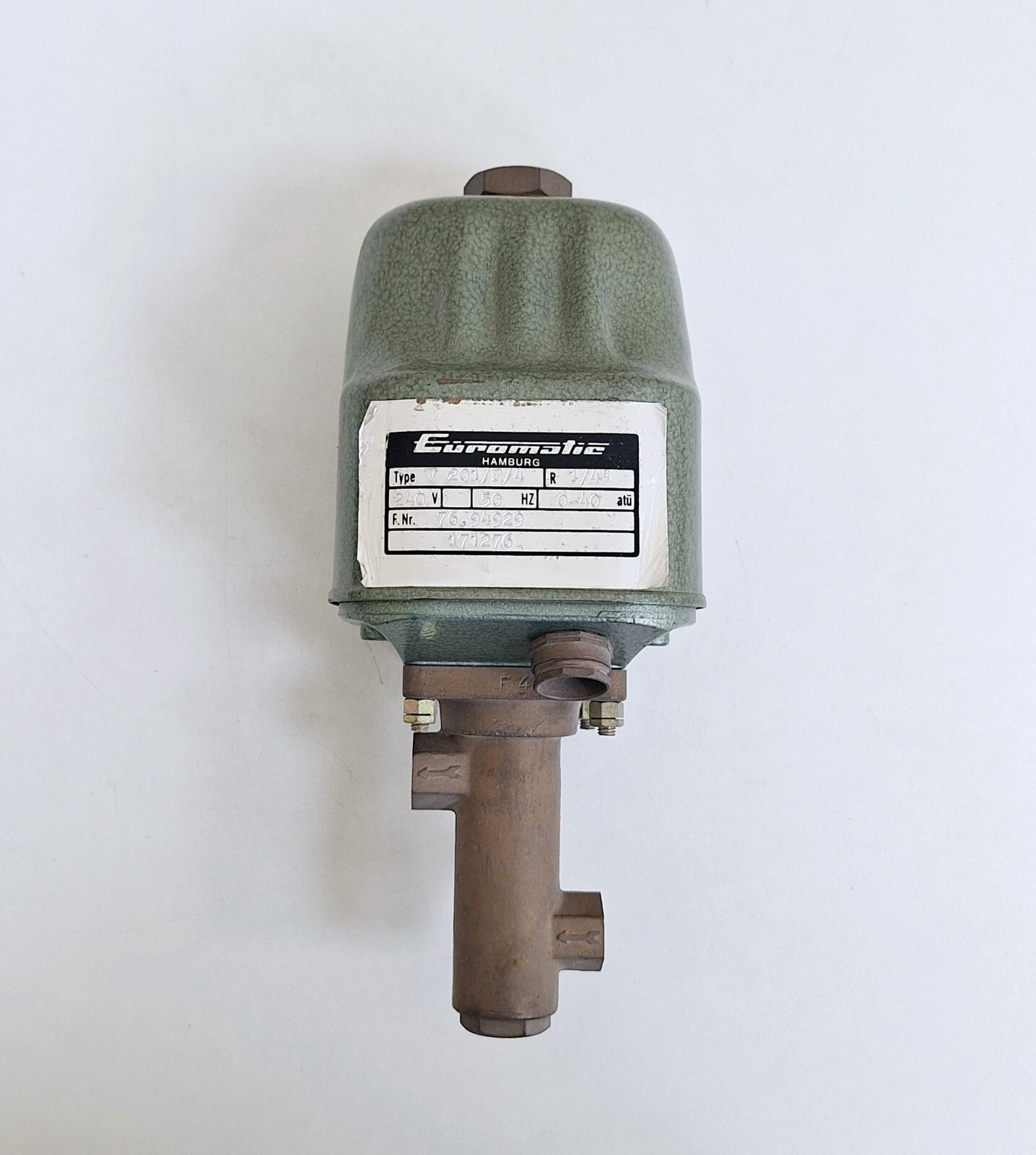 Electroválvula Euromatic V201/F/4 240V 50 Hz