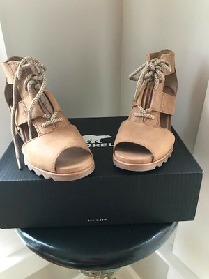 sorel women's joanie lace up sandals