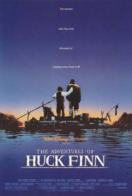 Disney Adventures Of Huck Finn Movie Poster Print 17 X 12 Reproduction