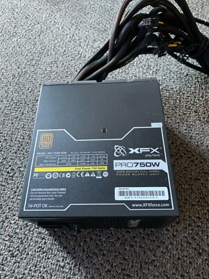 XFX PRO Core Edition Wired Power Supply Unit w All Cables | eBay