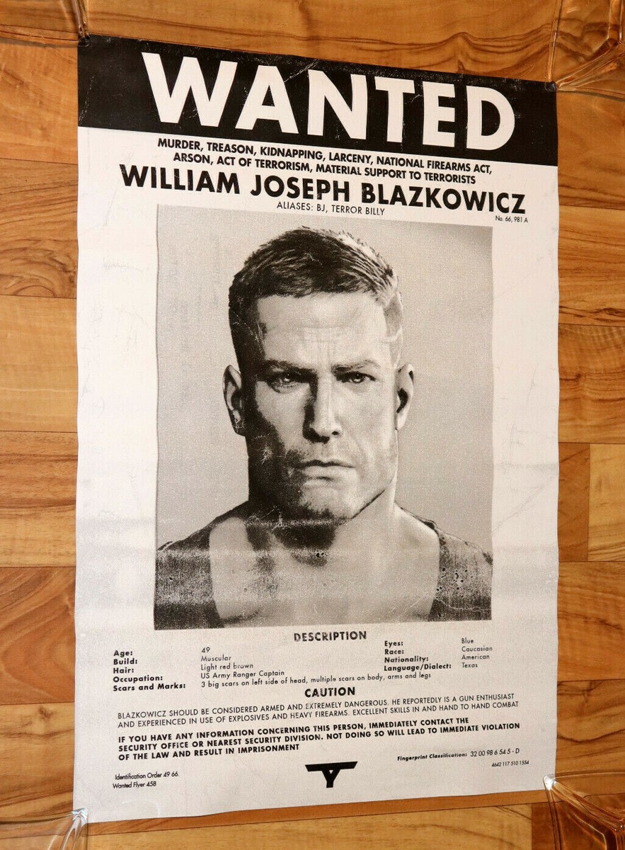 Wolfenstein II 2 The New Colossus Extremely Rare Poster