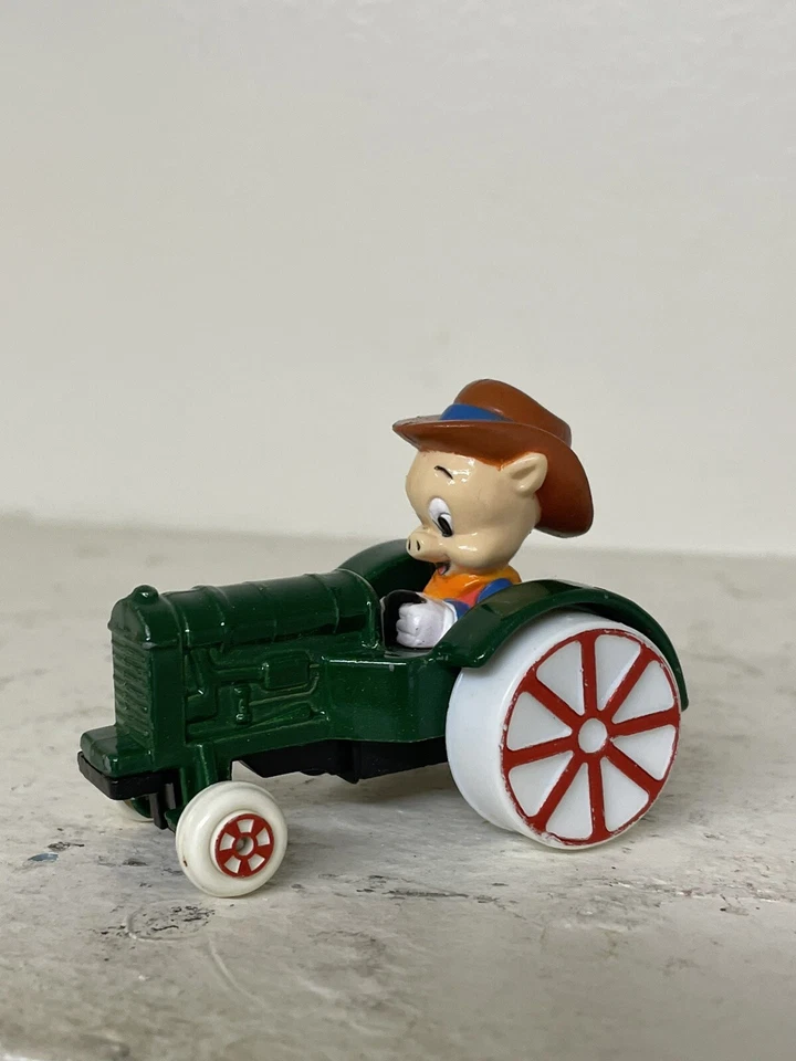 Лот из 6 1988 Винтажных Литых Автомобилей, Тракторов и Самолетов Ertl Looney Tunes - Изображение 4 из 4