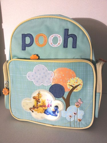 ZAINO BORSA ZAINETTO UOMO NYLON SCUOLA ASILO WINNIE POOH | eBay