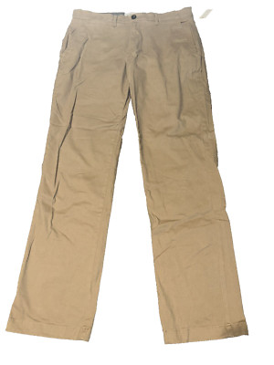 Amazon Essentials Men's Classic-Fit Straight Golf Pants Khaki Brown, 32W X 32L