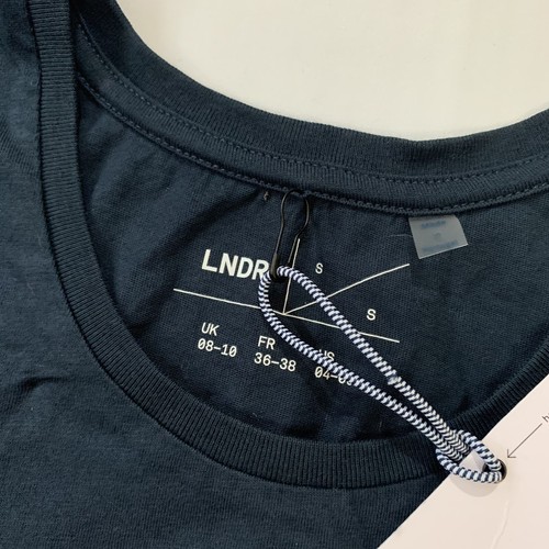 Lndr Orbit Cropped Tank Top in Dark Petrol Small JN881 - Picture 7 of 10