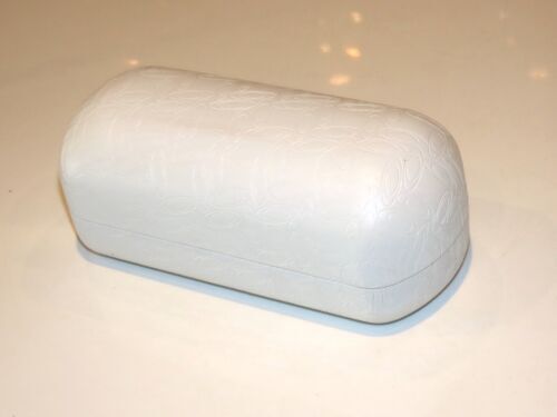 Oakley Clam Shell Eyeglass Sunglasse Case White Embossed  display picture 2