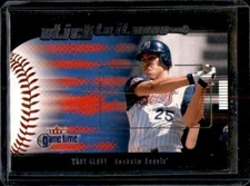 2001 Fleer Game Time - Sticktoitness #9 S - Troy Glaus