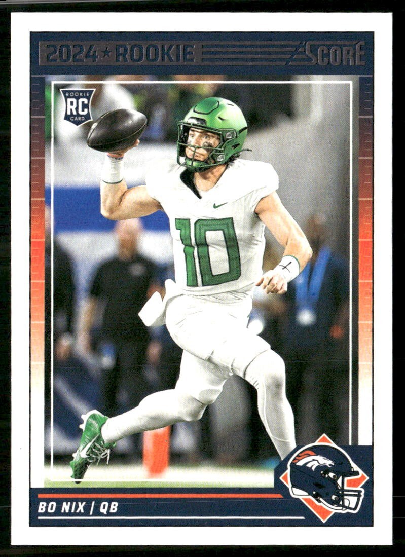 2024 Score - Rookies Bo Nix #332 (RC)