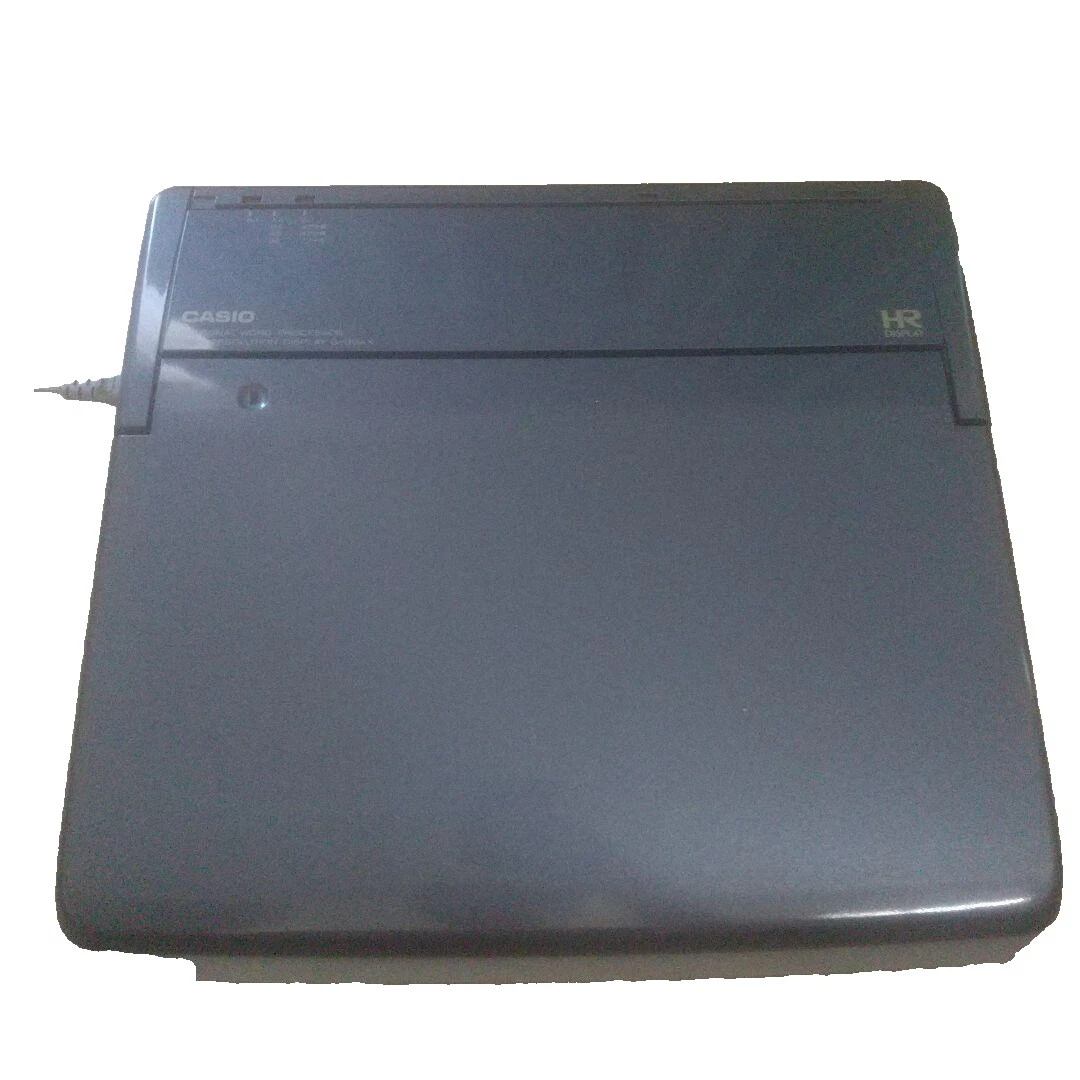 Máquinas de escribir Casio y procesadores de texto