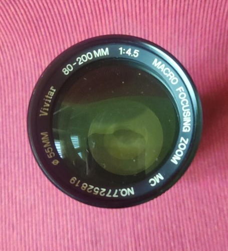 Obiettivo VIVITAR ZOOM 80-200mm MC MACRO aggancio OLYMPUS OM ottime condizioni - Foto 3 di 7