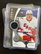 2021-22 Upper Deck SP Game Used Joey Keane #R-43 Authentic Rookie /999 RC J1