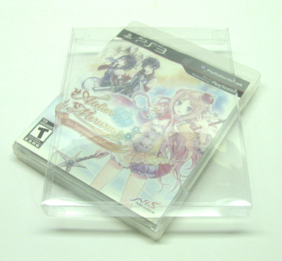 5x For SONY PS3 PS4 CIB GAME -  PLASTIC PROTECTIVE BOX PROTECTOR SLEEVE CASE