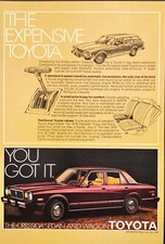 1978 Toyota Cressida Sedan & Wagon Vintage Print Ad