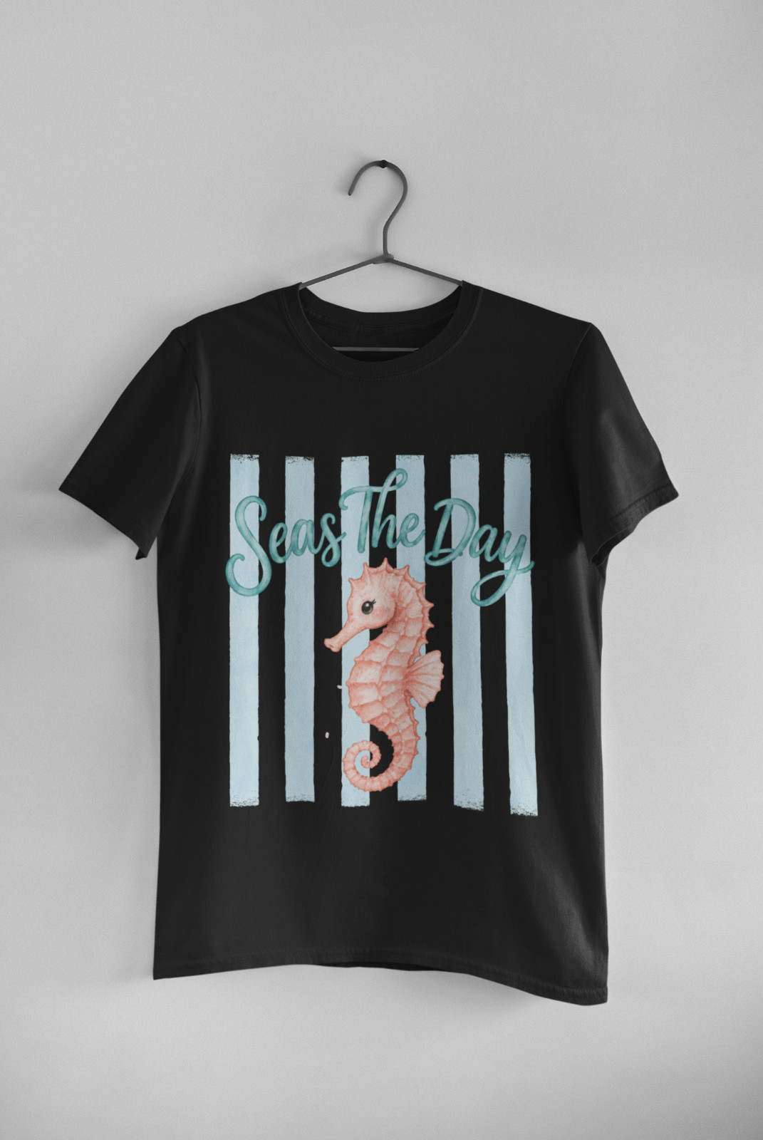 Women's Graphic T-Shirt 100percent BCI Cotton Seas the Day Beach Tee Relaxed Fit New image 3