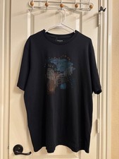 Coach C7831 Doodle Graphic T-Shirt New York Cityscape Embroidery Size XXL
