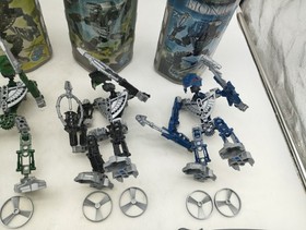 LEGO 8741 8740 8739 8737 8736 8738 Bionicle Bundle Original Box Toa Hordika GOOD