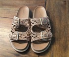 Universal Thread Kylie Crochet Contoured Footbed Sandals SIZE 8 — photo 2