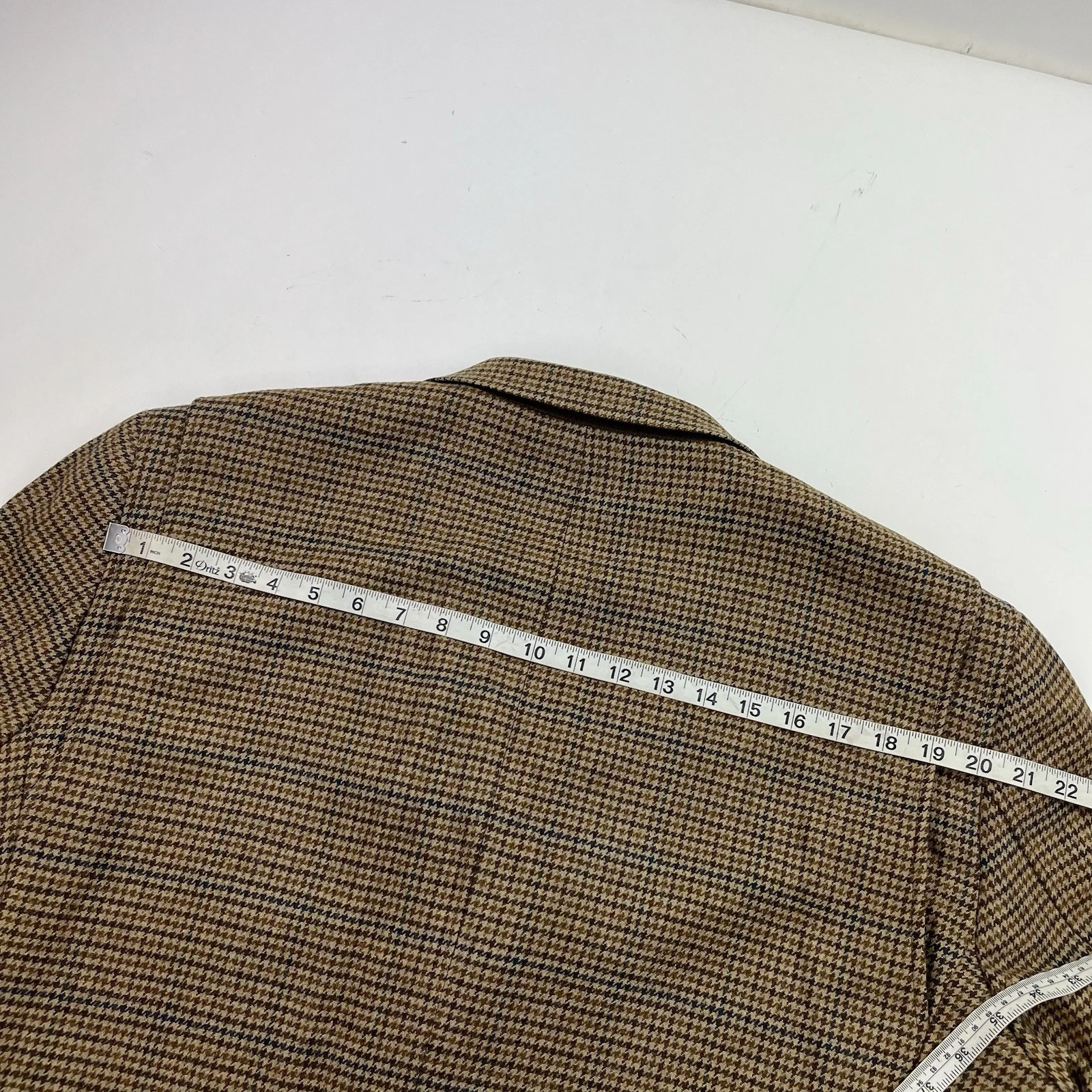 Brooks Brothers Robert Noble Gamekeeper Tweed Wool Jacket Blazer Coat Size XL image 13