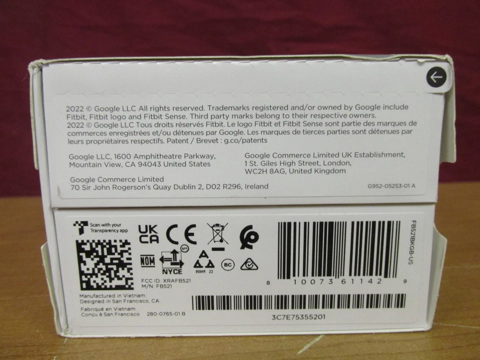 Fitbit Sense 2 Smartwatch Graphite Aluminum Case/Shadow Grey Band **Brand New** - Image 4 of 4