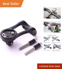 Garmin Edge Handlebar Mount - Extended Out-Front Design, Lightweight Durable