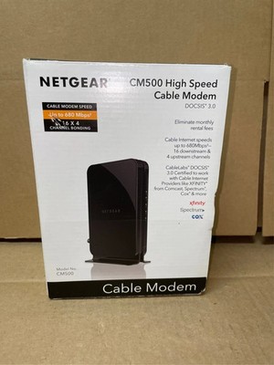 NETGEAR CM500 High Speed Cable Modem DOCSIS 3.0 - NIB Sealed