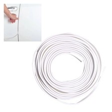 16Ft 5M Car Door Edge Protector, Anti-Collision Strip, Entry Guard, 16FT White