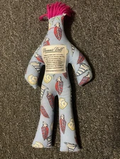 Dammit Doll Authentic Pink Hair Sea Shell Design