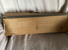 ComfyBumpy Toddler Bed Rail Guard 35.5  Wide, New Complete In Open Box