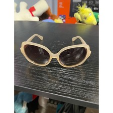 NEW w/o Tags Calvin Klein‎ Woman\'s Plastic Sunglasses Sand Crystal CK 782 Calvin klein womens sunglasses - Gem main image 4