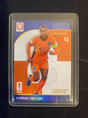 Virgil van Dijk 2026 Panini FIFA World Cup #240 01/99  Netherlands