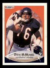 1990 Fleer #296 Steve McMichael Near Mint or Better