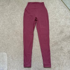 SET ACTIVE Mauve Pink Seamless Workout Gym Leggings Size XS
