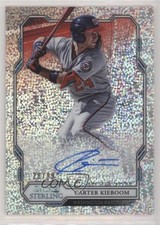 2019 Bowman Sterling Speckle Refractor 28/99 Carter Kieboom Rookie Auto RC hv1