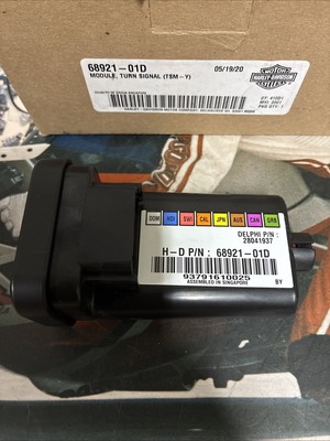 Genuine Harley Davidson Turn Signal Module 68921-01d Th1 C576 for