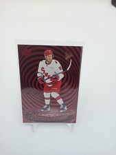 2025-26 UPPER DECK FLUORESCENCE RED DOMENICK FENSORE CAROLINA HURRICANES #F-20